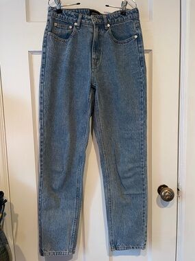 Frank And Oak Stevie Tapered High Rise Jeans